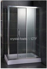 high quality glass shower