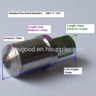 DIAMOND INDENTER TESTING HARDNESS