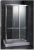 frameless glass shower enclosure with CE