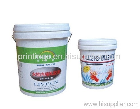 Plastic Coating Bucket Oil Barrel Hot Stamping foil