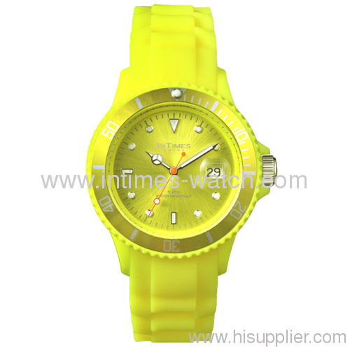 ladies watch IT-044 plastic case silicone band lady watch size 15 colors Japan quartz watch from Intimes ladies watch