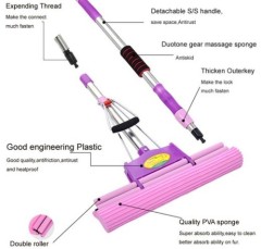 Single Roller Cleaning Mop