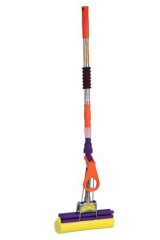 Aluminum pole cleaning mop