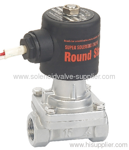 high temperature steam solenoid valve