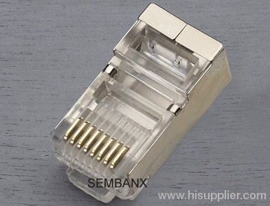 8P8C modular plug shielded CAT6