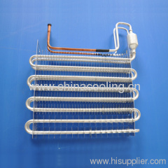 fin evaporator aluminum tube with aluminum fins