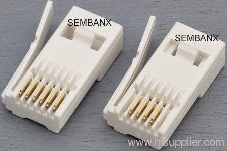 6P4C modular plug UK style