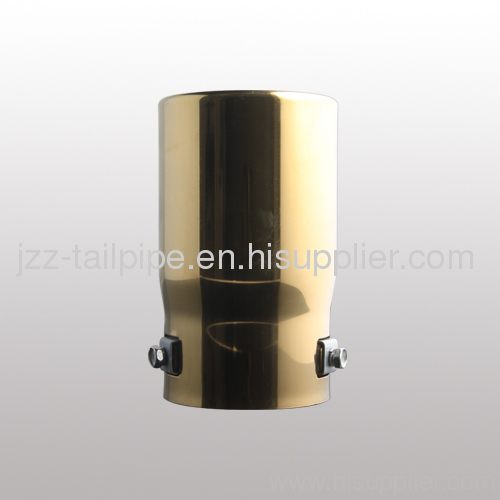 Asia big supplier of round single gold universal car tail throat