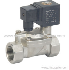 24V half inch miniature irrigation water system SS316 bistable latch type solenoid valve