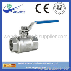 2pc stainless steel ball valve 1000wog ANSI B 16.34 female threaded