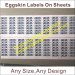 Destructible Adhesive Vinyl Labels Manufacturer