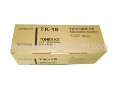 Outstanding features Durable Cheap Recycling Kyocera TK-18 toner kit toner cartridges