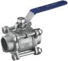 3PC Stainless Steel Ball Valve With Butt Weld End