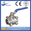Stainless Steel 3PC Ball Valve with Socket Weld End