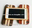 Durable Cherry Samsung Galaxy Note 2 Wooden Case With Stripes