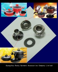 Steel Eyelet For Glass Lid Cookware