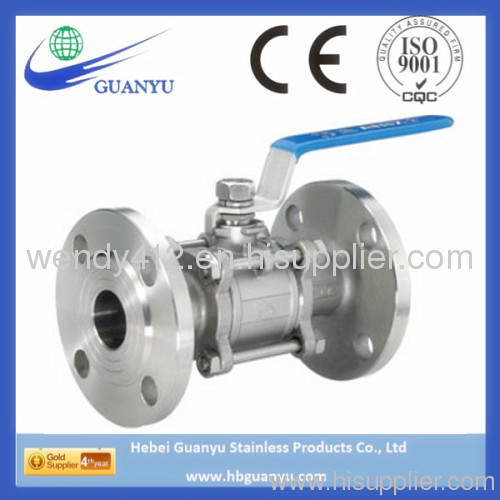 Stainless Steel 3PC Flanged Ball Valve