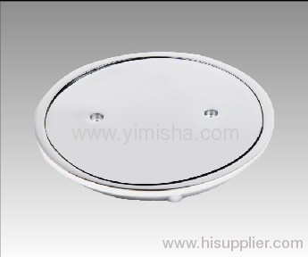 Round Zinc Alloy Chrome Plated Floor Drain