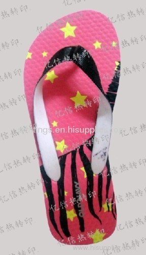 Heat Transfer Roll for EVA Slipper Cartoon Disney Design