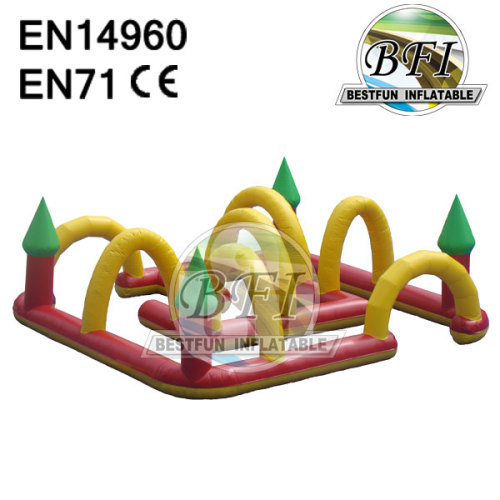 Inflatable Race Track For Go Karts