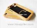Hand Made Iphone 4 Bamboo Cases , Cross Bamboo Protective Hard Case
