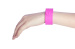 Hot sale promotion gifts silicone slap band bracelet