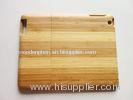 Striped Bamboo Bamboo Ipad Cases , Customized Ipad Smart Cover