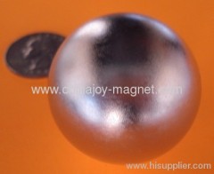 Sphere Neodymium Magnets 2 inch Diameter N42 Strong Rare Earth