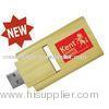 1 GB To 32 GB Bamboo Wood Flash Drive Memory , 2 - 6MB/s Write Speed