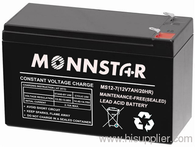 12v7ah lead acid battery