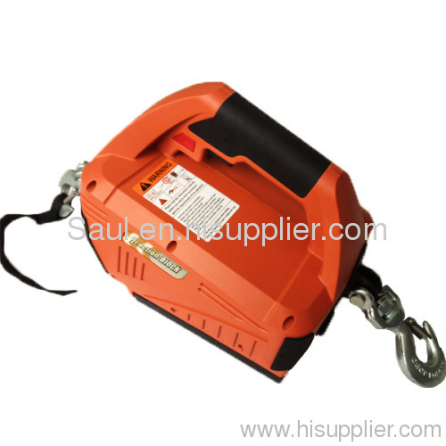 1000lbs 220V portable electric winch