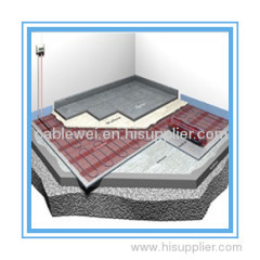 under ground electric heat mat