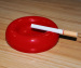 Flexible and soft silicone ashtray