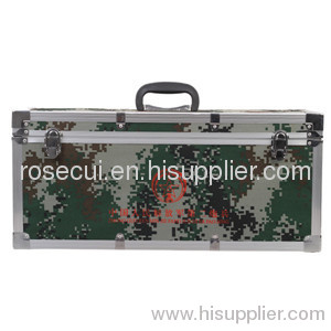 Aluminum camouflage box case