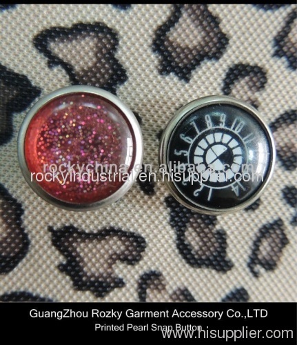 Snap Button /Printed Pearl Snap Fastener