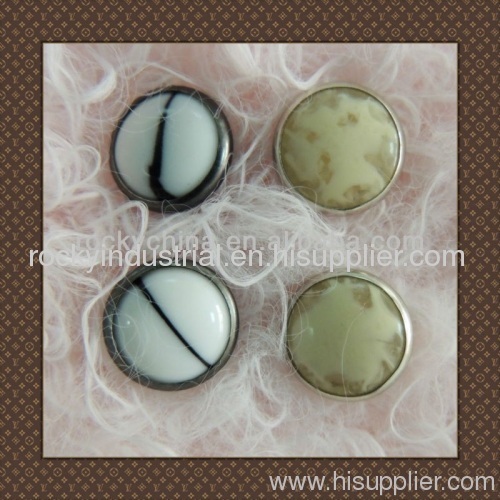 Horn Pearl Snap Fastener Button