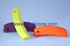 Silicone protective gripper in candy colors