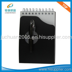72K SPIRAL NOTEPAD WITH PEN