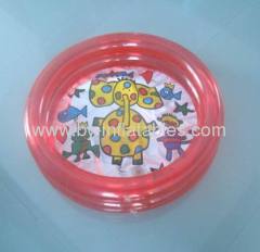 2 Ring PVC swimming pool for fun