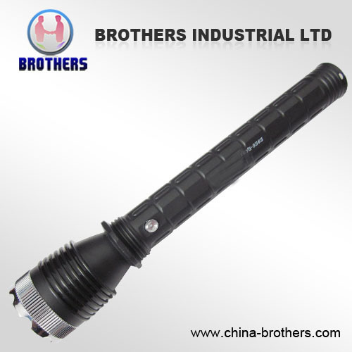 Supply led rechargeable flashlight YG-3565 1W 2 Batteries power