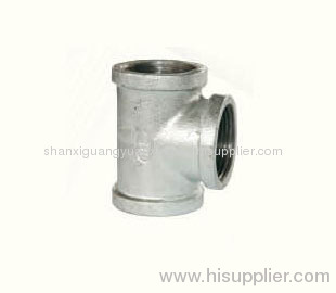 tee iron pipe fittings