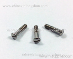 Stainless steel CNC precision eyewear hinge screw