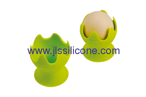 Fashion design single silicone egg pot