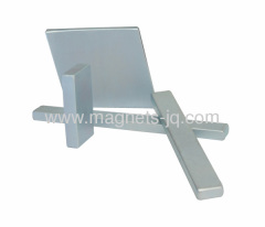 NdFeB Magnet Coated White Zinc