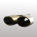 Global hot sell gold auto parts muffler tail pipe