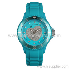 Quartz Watch 6 colors with sweet love dial from Intimes brand quartz watch collection (IT-043)