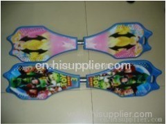 Hot stamping film for children's skateboard