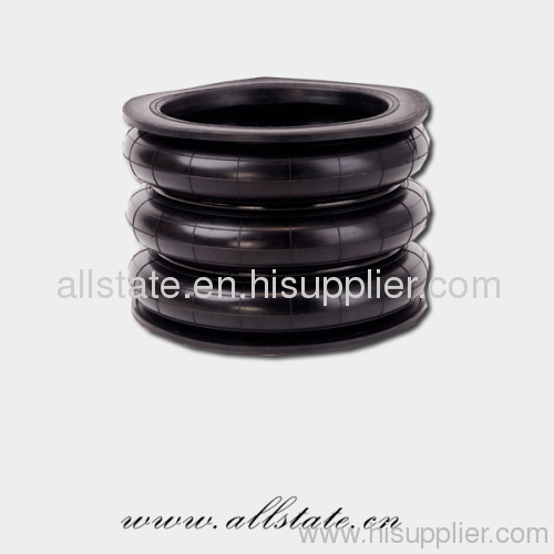 Cabin suspension air spring