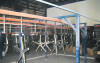 conveyor system for ABS swivel chair
