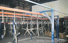 conveyor system for ABS swivel chair